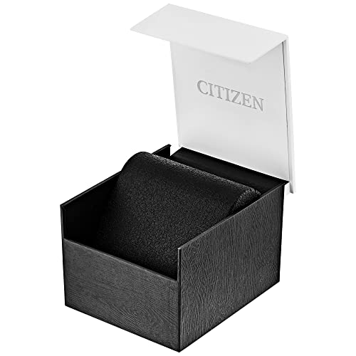Citizen Men's Eco-Drive Weekender Watch in Stainless Steel with Black Polyurethane strap, Black Dial, 44mm (Model: AW1150-07E)