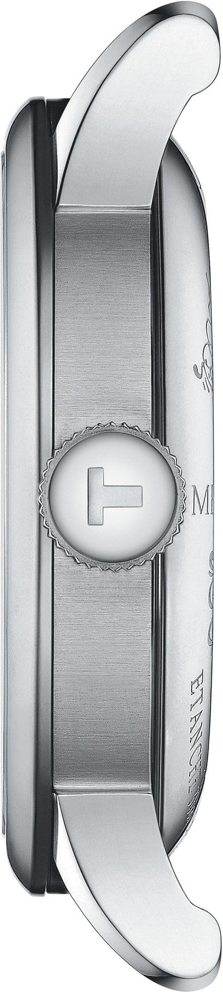 Tissot Mens Tissot Le Locle Powermatic 80 20th Anniversary 316L Stainless Steel case Automatic Watches, Grey, Stainless Steel, 19 (T0064071103303)