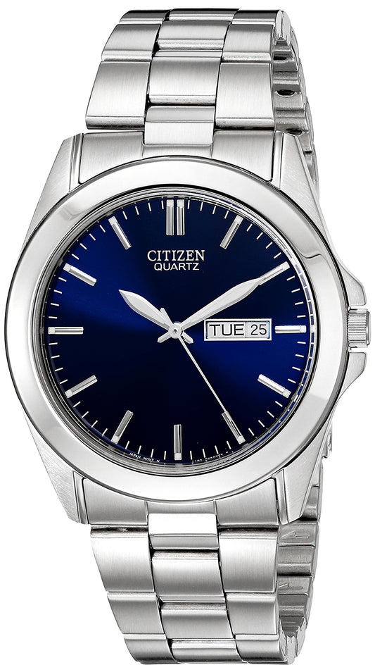 Citizen Men's Classic Quartz Watch, Stainless Steel, Silver-Tone (Model: BF0580-57L)