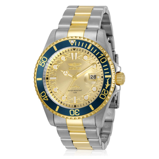 Invicta Men's Pro Diver Quartz Watch, Two Tone, 30022